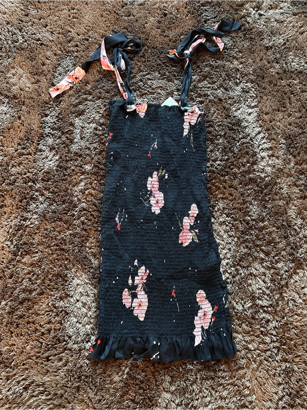 Free People Bodycon Tropical Dress